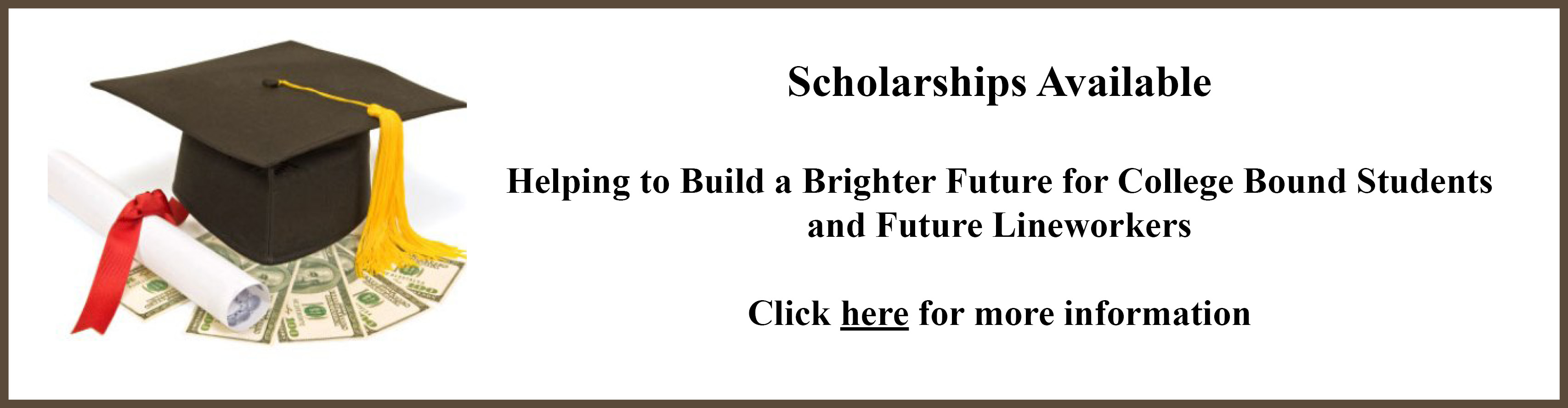 Scholarship opportunities