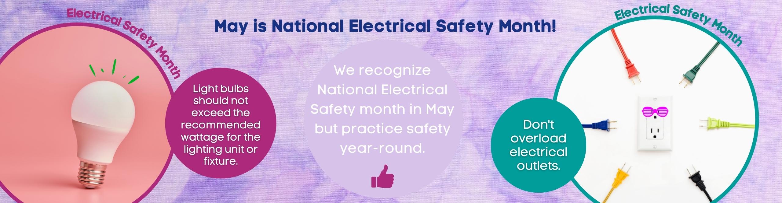 May is national electrical safety month