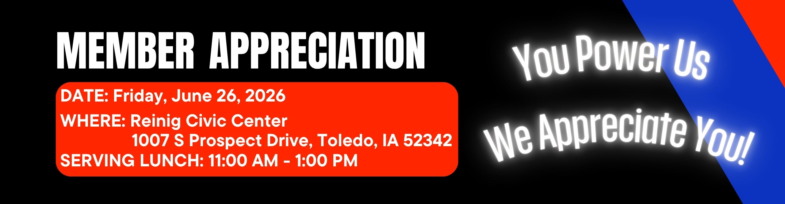 Member Appreciation Day