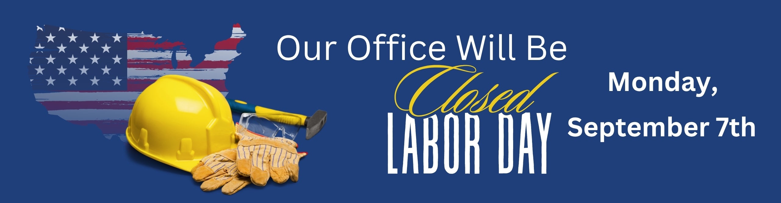 Office closed on Labor Day