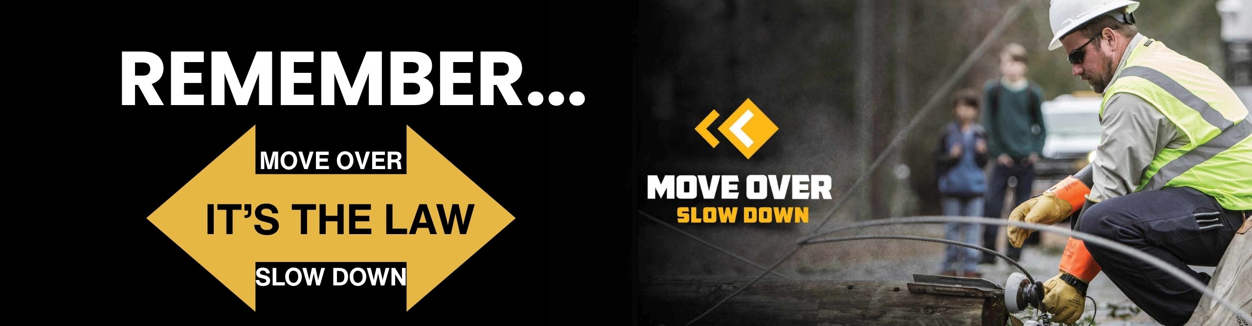 Move over slow down is the law
